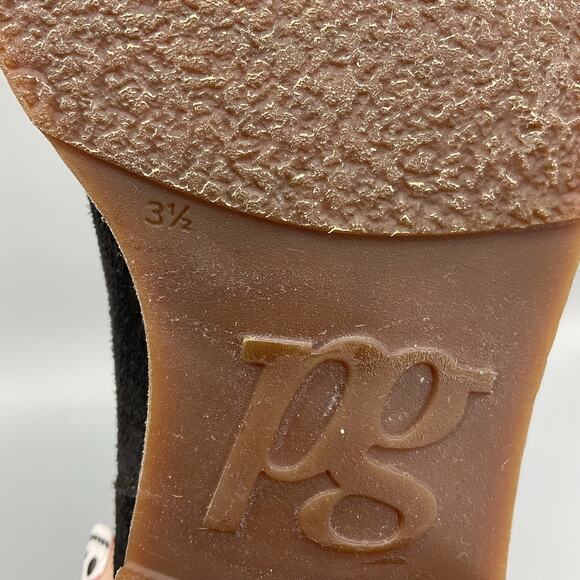 Paul Green Black Suede Ankle Boots - Picture 6 of 10